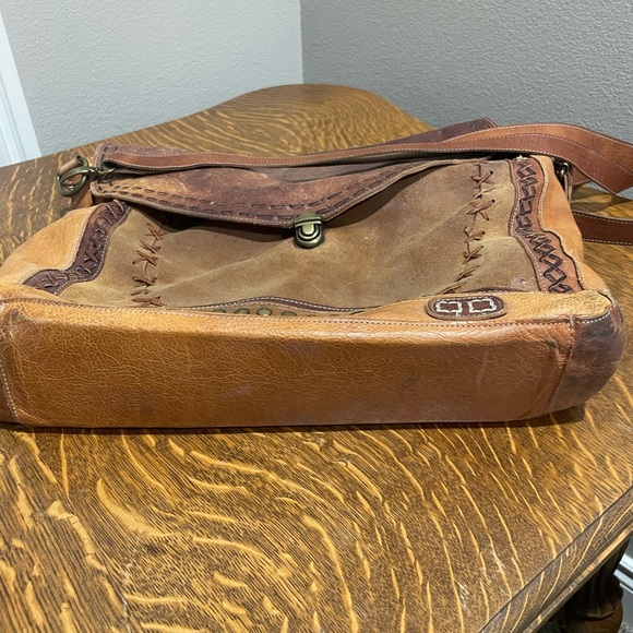 Bed Stu Genuine Leather Arian Convertible Tote Backpack - Picture 6 of 15